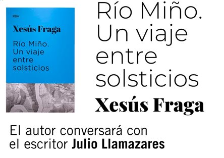 Xesús Fraga presenta 'Río Miño'' en Madrid